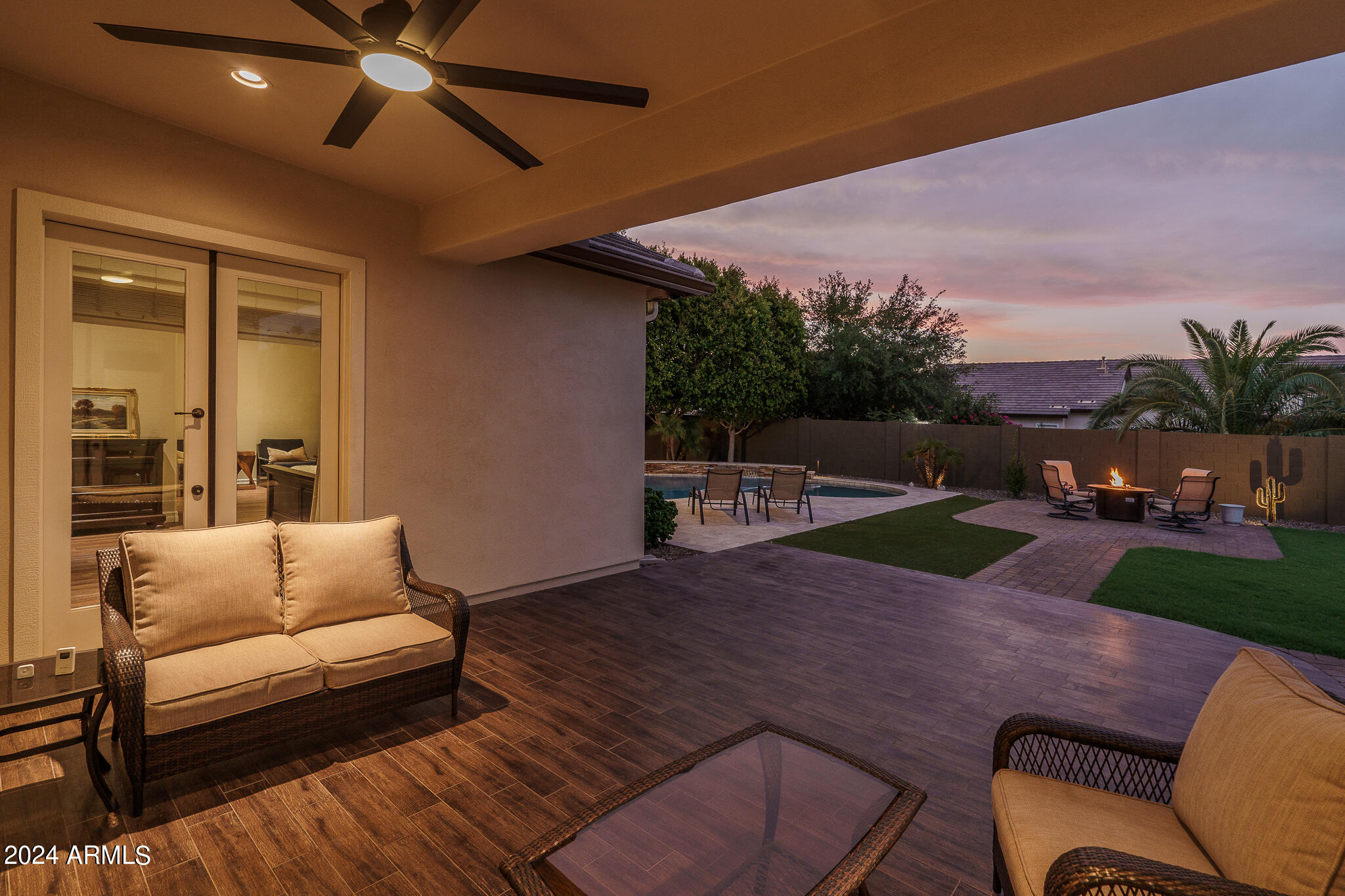 2812 East Harwell Road Phoenix, AZ 85042 - Photo 33 of 65 34) BACK PATIO