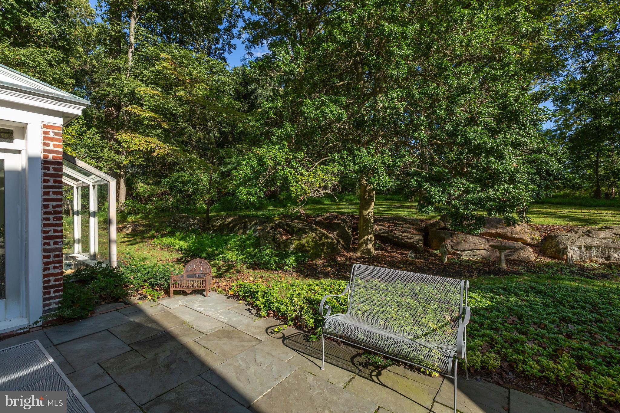 8 Fox Chase Road Malvern, PA 19355 - Photo 42 of 49 a view of backyard with outdoor seating and green space