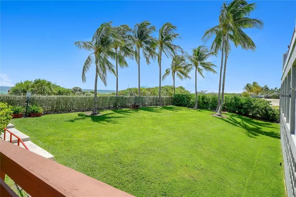 a view of a lake with a city view