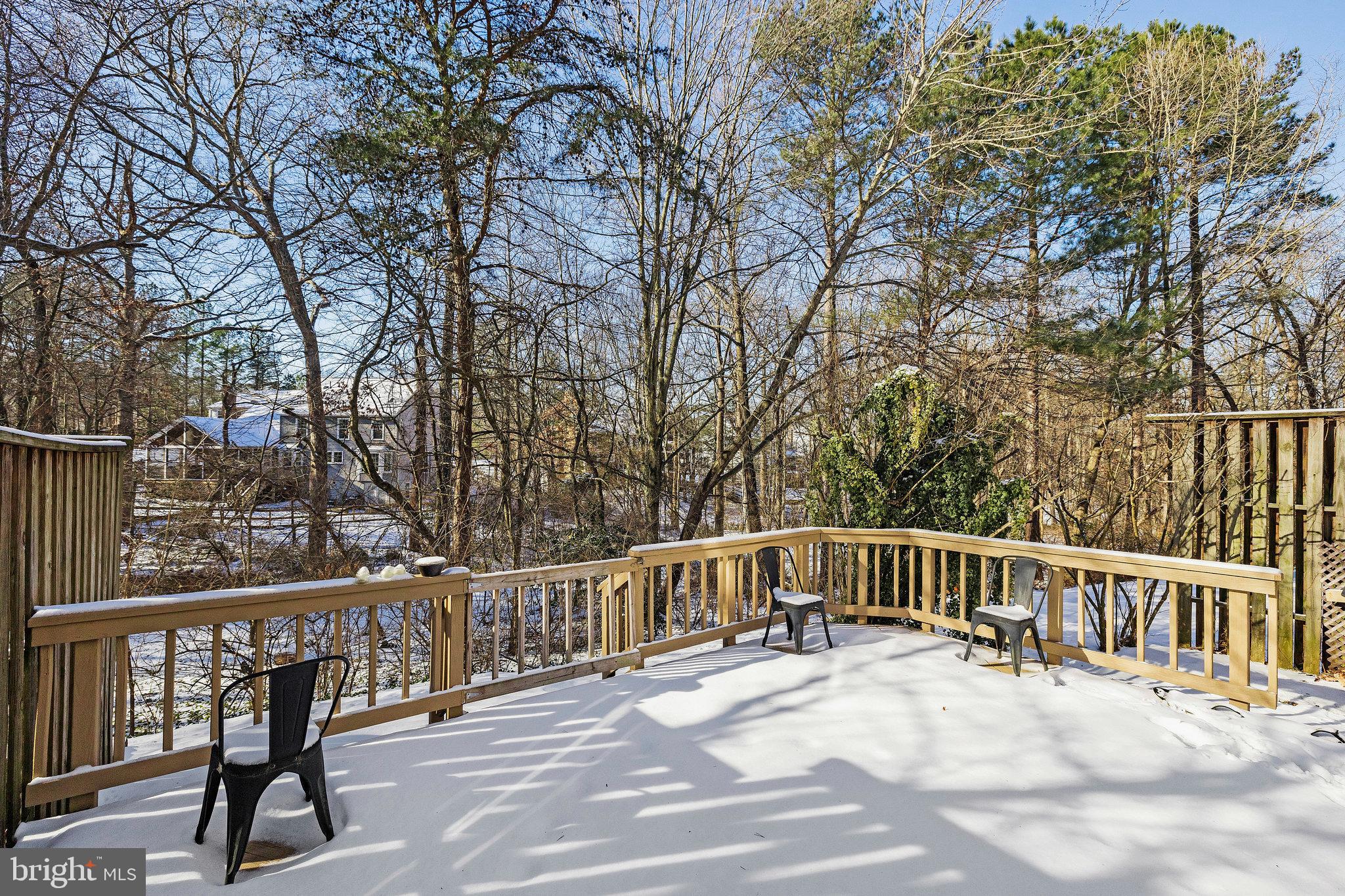 1638 Barnstead Drive Reston, VA 20194 - Photo 16 of 18 walk out deck