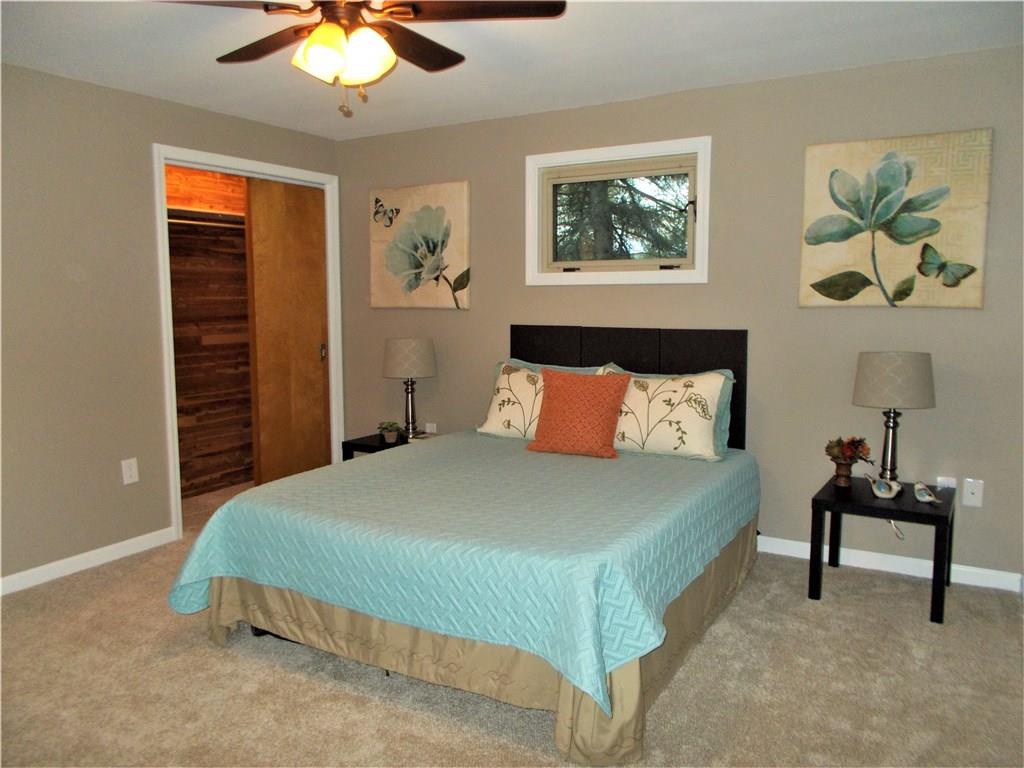 121 Mary Reed Road Baden, PA 15005 - Photo 12 of 24 Master bedroom. With cedar closet, overhead ceiling fan.