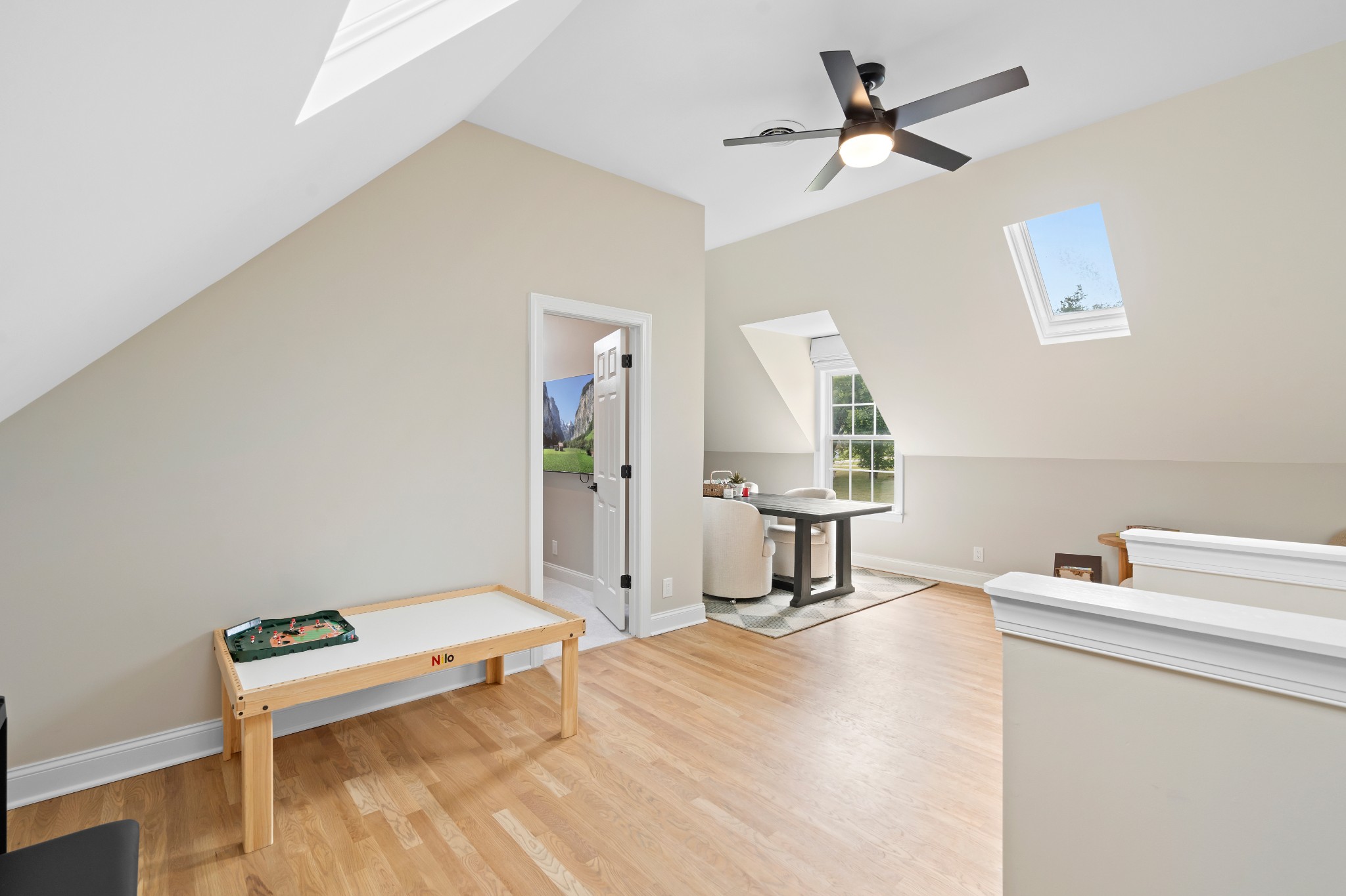 1014 Proud Eagle Eagleville, TN 37060 - Photo 35 of 59 a bedroom with a bed and a chandelier