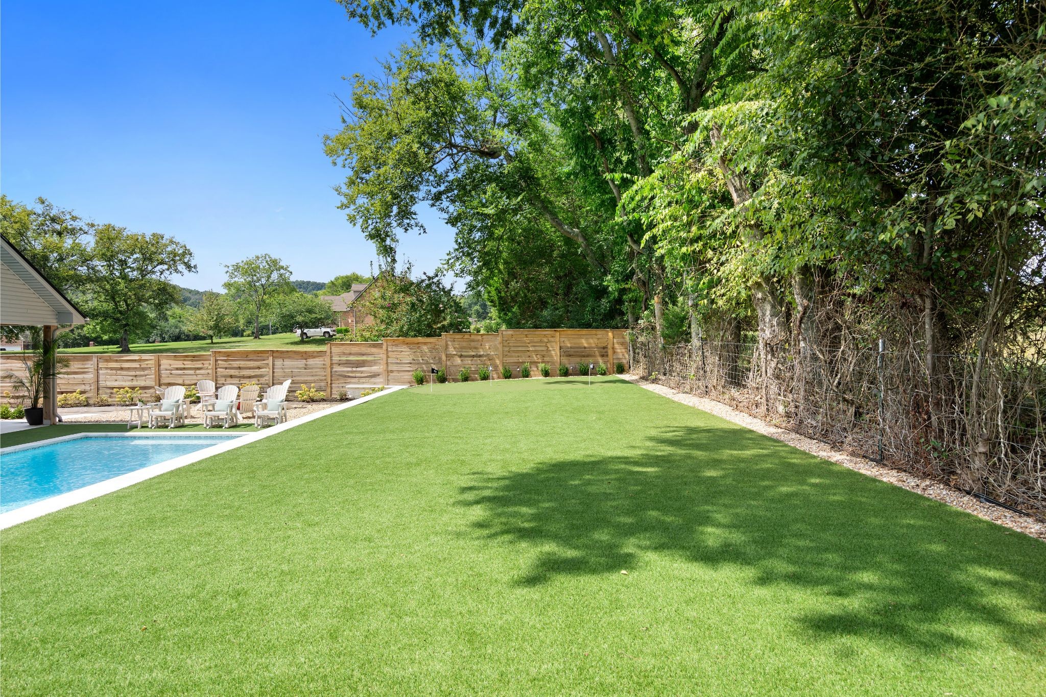 1014 Proud Eagle Eagleville, TN 37060 - Photo 50 of 59 a view of yard with trees in the background