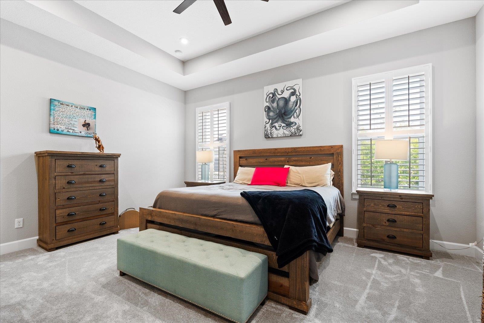 122 Kendall Way Street St. Augustine, FL 32092 - Photo 12 of 40 a bedroom with a bed and a window