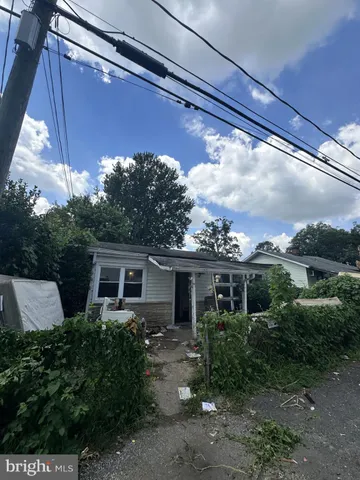 a view of a house with a patio