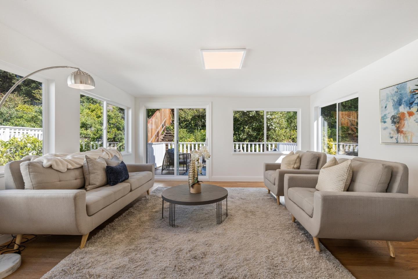 735 Clearfield Drive Millbrae, CA 94030 - Photo 23 of 64 a living room with furniture and a large window