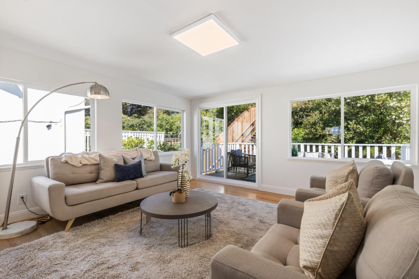 735 Clearfield Drive Millbrae, CA 94030 - Photo 24 of 64 a living room with furniture and a large window