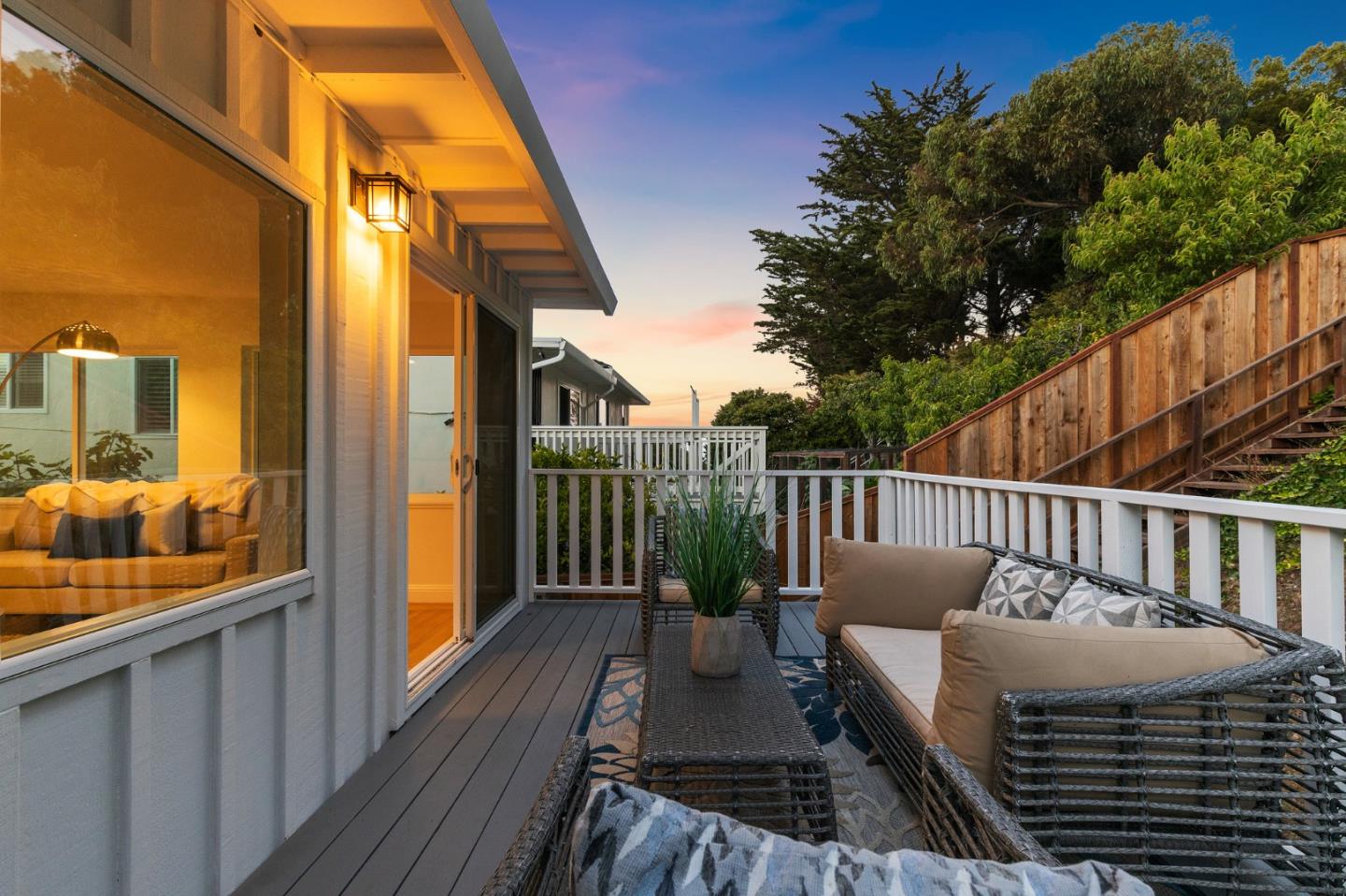 735 Clearfield Drive Millbrae, CA 94030 - Photo 62 of 64 a view of balcony with furniture