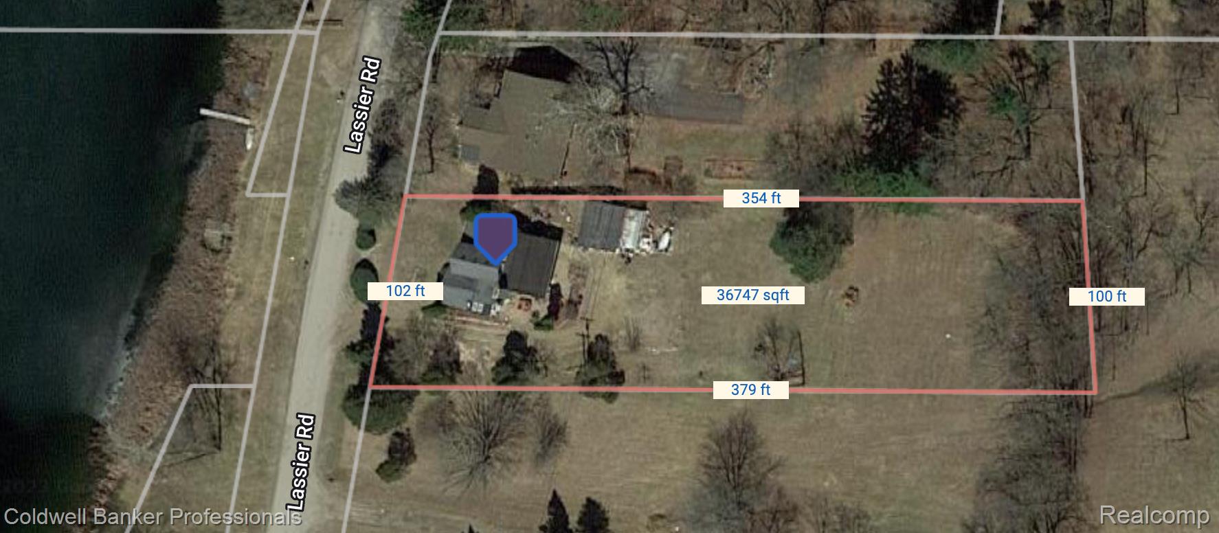 72200 Lassier Road Romeo, MI 48065 - Photo 28 of 28 Lot lines for reference only