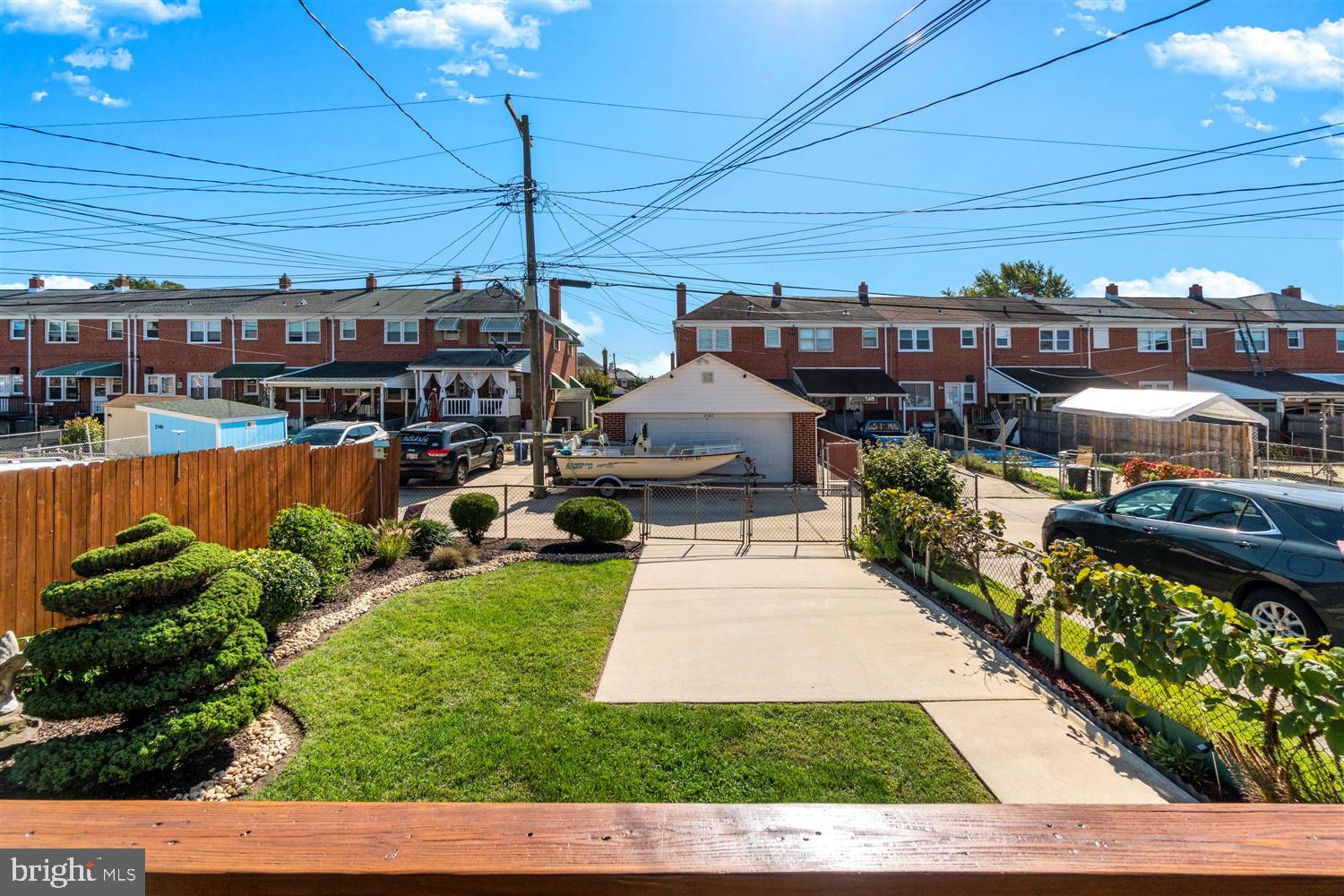2140 Vailthorn Road Baltimore, MD 21220 - Photo 26 of 30 Fully Fenced Rear Yard