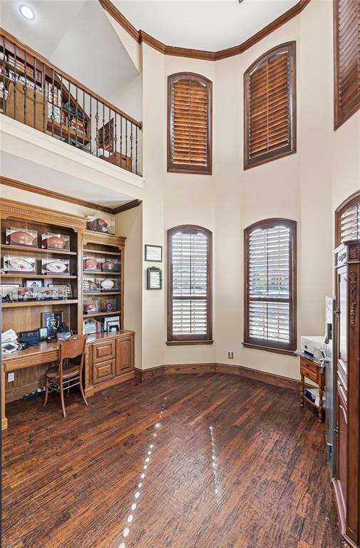 1316 Rio Grande Drive Allen, TX 75013 - Photo 6 of 40 a view of livingroom with furniture wooden floor and windows