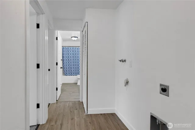 a view of bathroom with shower