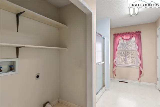 a view of room with window