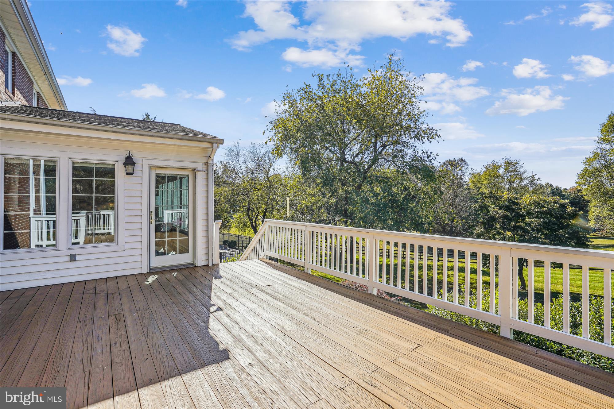 646 Seneca Road Great Falls, VA 22066 - Photo 12 of 52 Large deck off the kitchen.