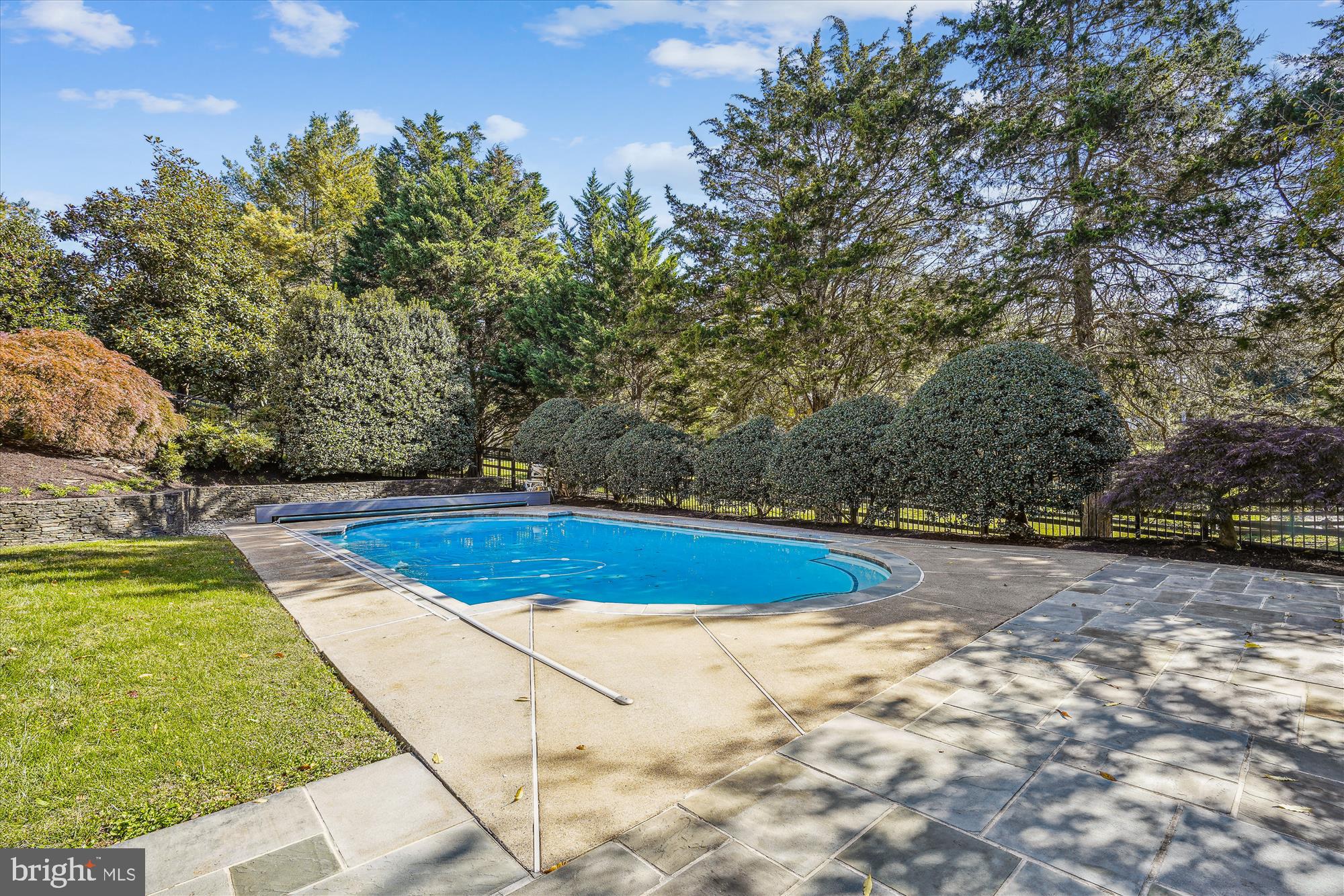 646 Seneca Road Great Falls, VA 22066 - Photo 39 of 52 Pool fully fenced for safety.