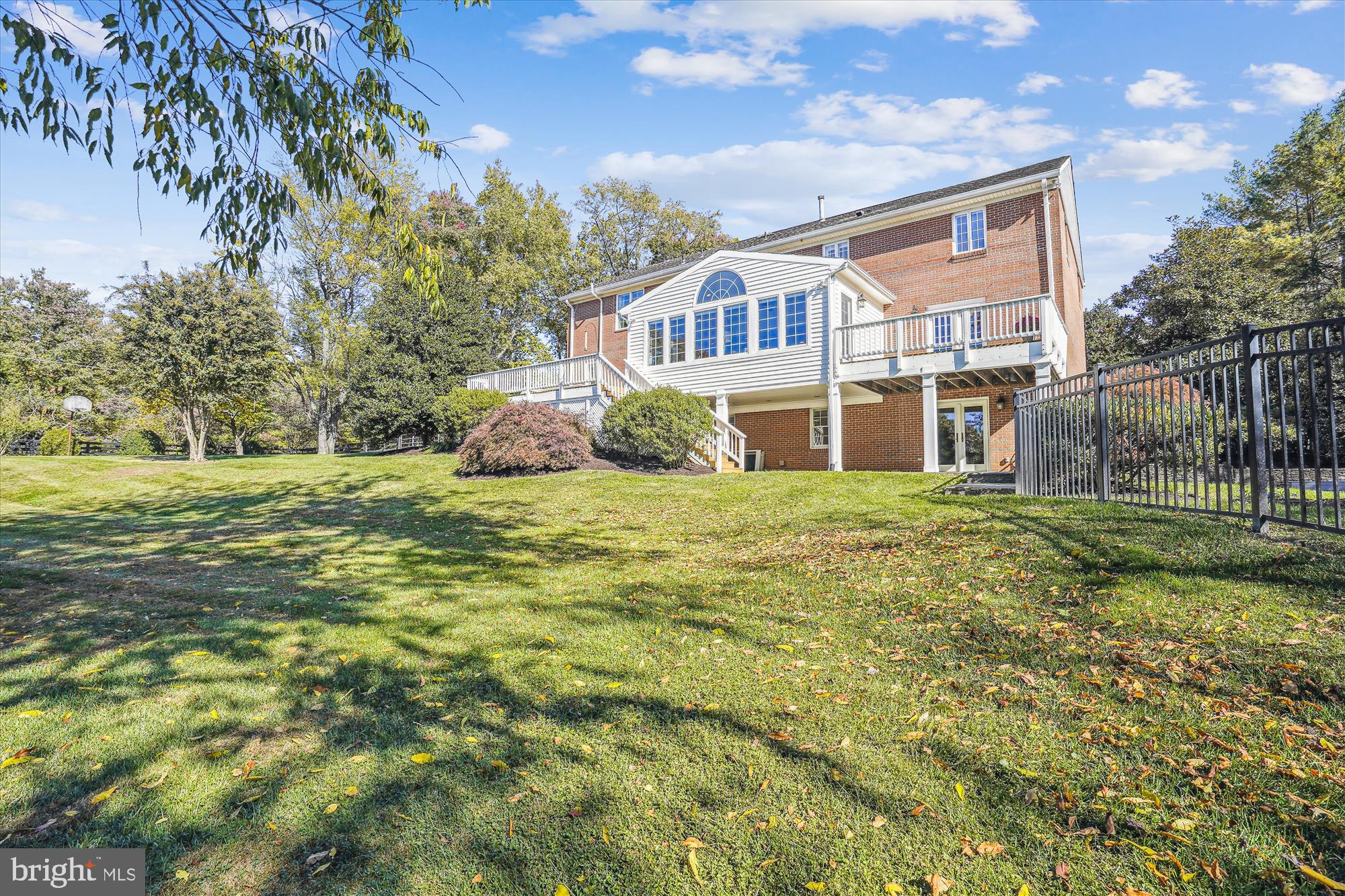 646 Seneca Road Great Falls, VA 22066 - Photo 41 of 52 Park-like backyard.