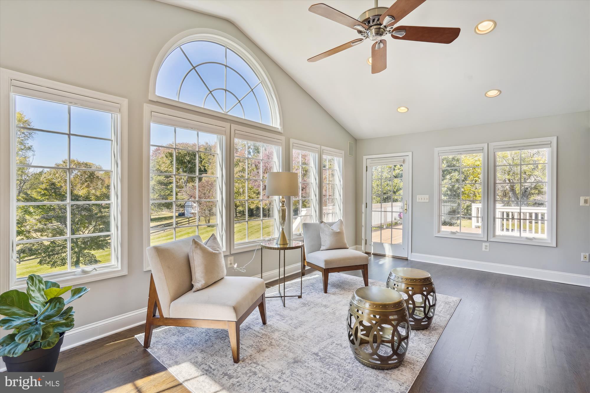 646 Seneca Road Great Falls, VA 22066 - Photo 9 of 52 Vaulted ceiling fabulous windows..