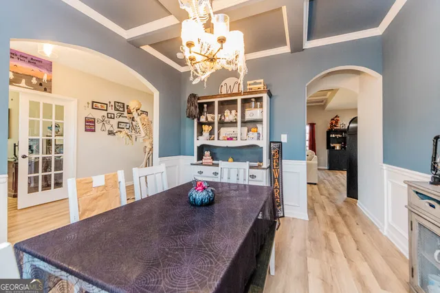 a view of a living room