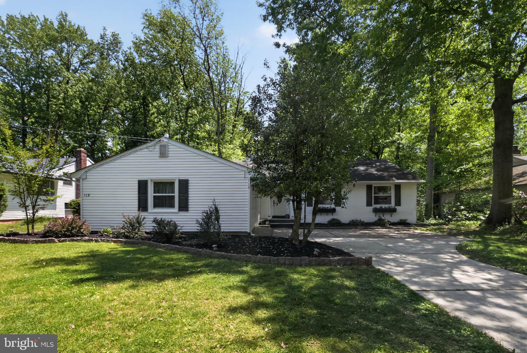 119 Sharrowvale Road Cherry Hill, NJ 08034 - Photo 3 of 36 Charming home nestled in lush greenery.