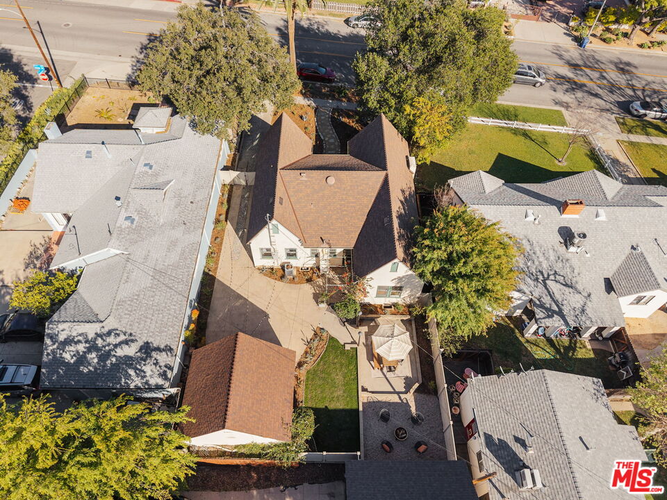 1667 Allen Avenue Pasadena, CA 91104 - Photo 44 of 50 an aerial view of a house with a swimming pool