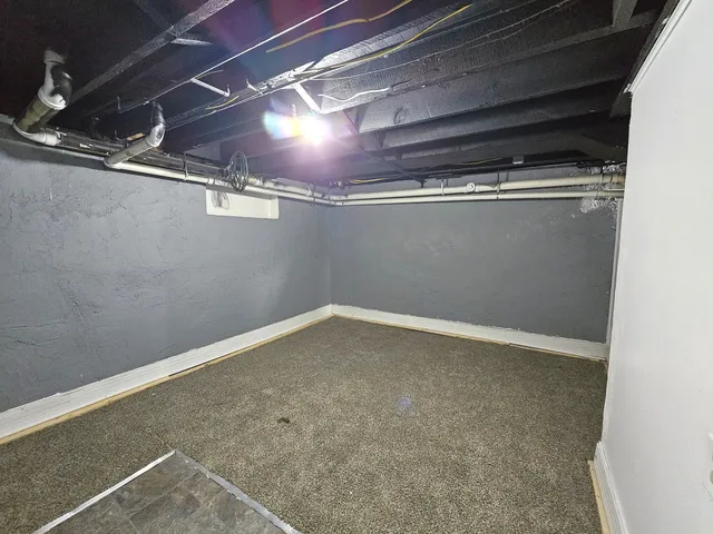 a view of empty room