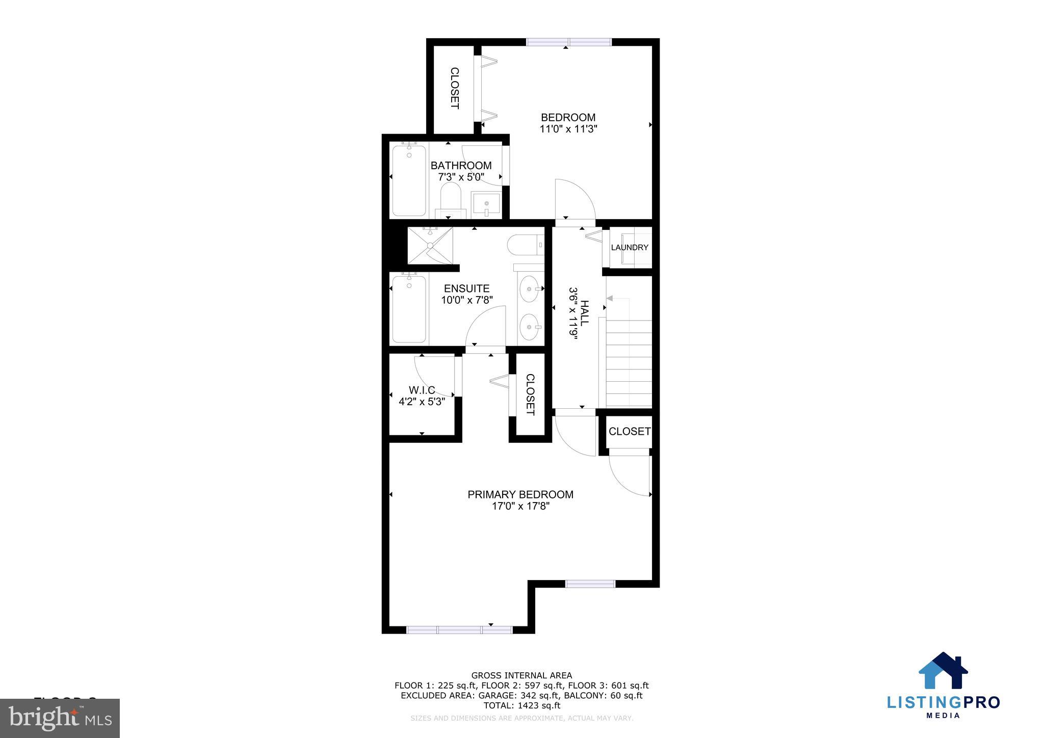 2116 12th Street Northwest Washington, DC 20009 - Photo 34 of 35 a picture of a floor plan