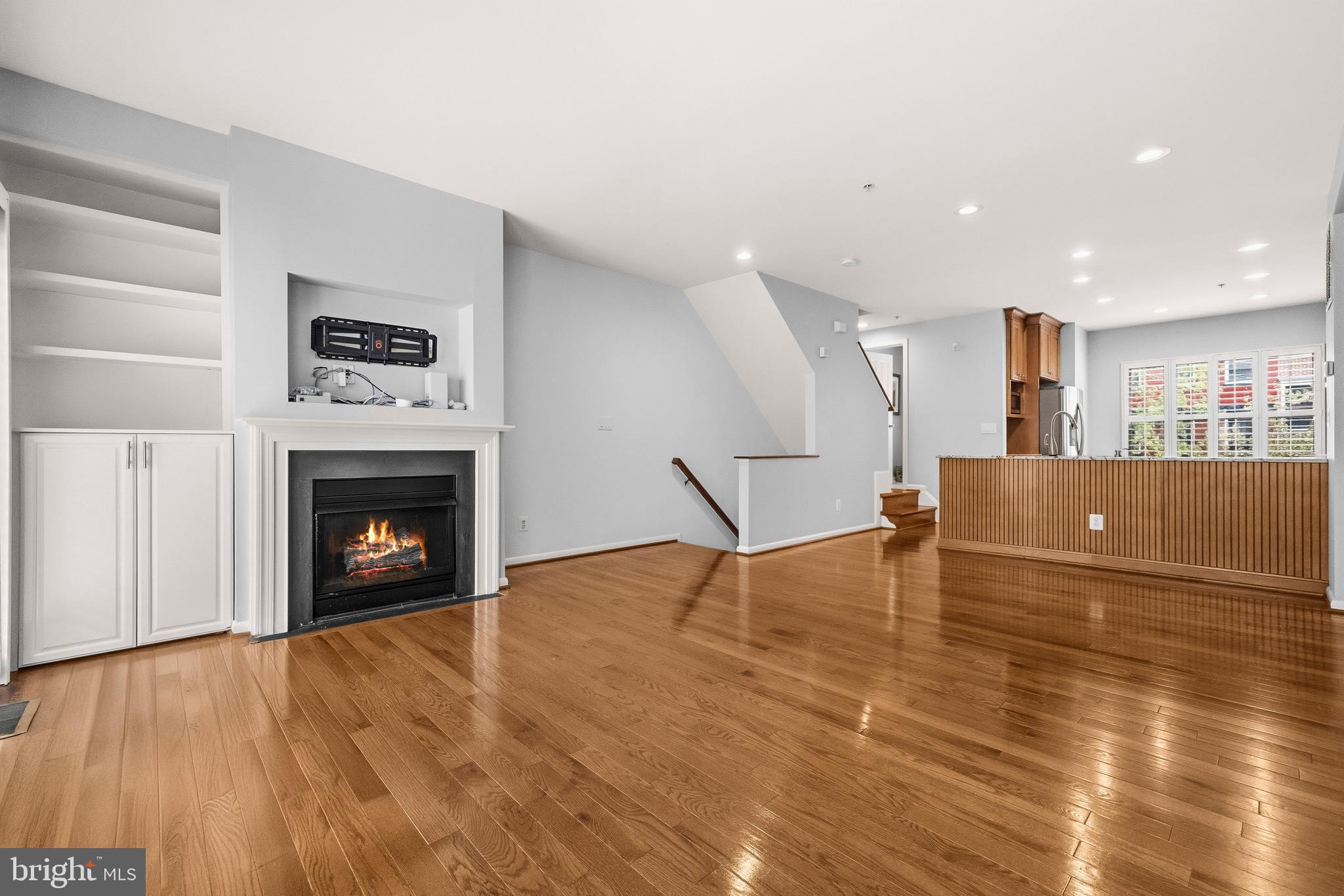 2116 12th Street Northwest Washington, DC 20009 - Photo 4 of 35 a view of a livingroom with a fireplace