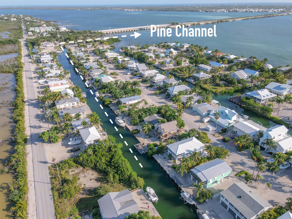 Lot 14 Pirates Road Summerland Key, FL 33042 - Photo 2 of 6 Canal Entrance