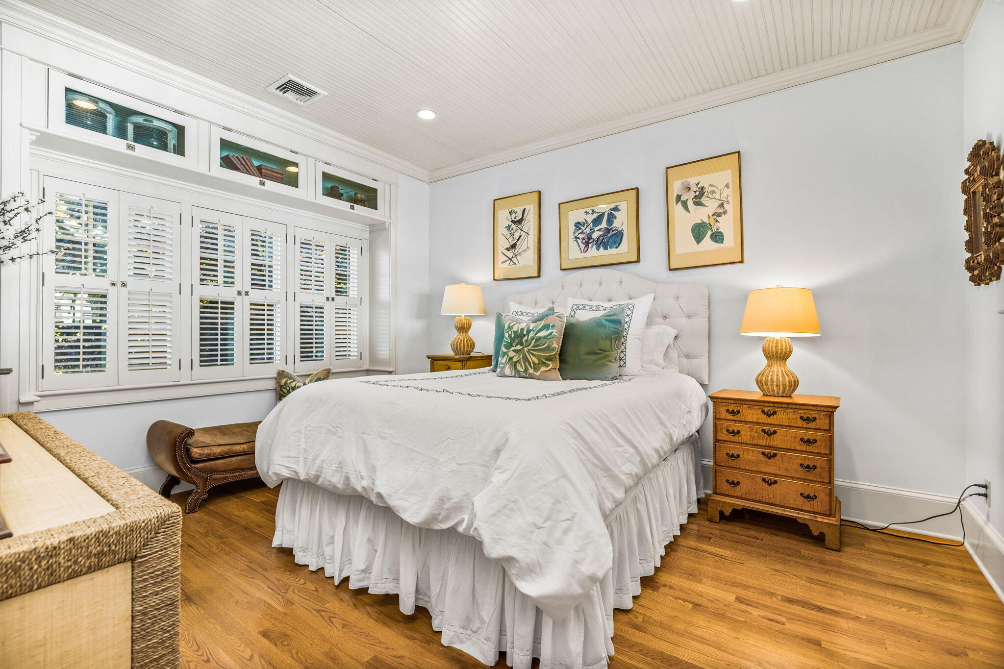 20 Bay Shore Road Hyannis, MA 02601 - Photo 22 of 42 a bedroom with a bed and wooden floor