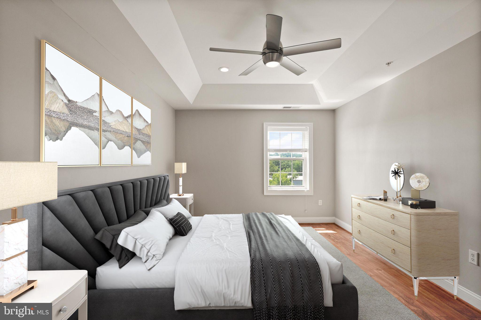 6301 Edsall Road, Unit 619 Alexandria, VA 22312 - Photo 34 of 53 Bedroom 2 (Virtual staging)