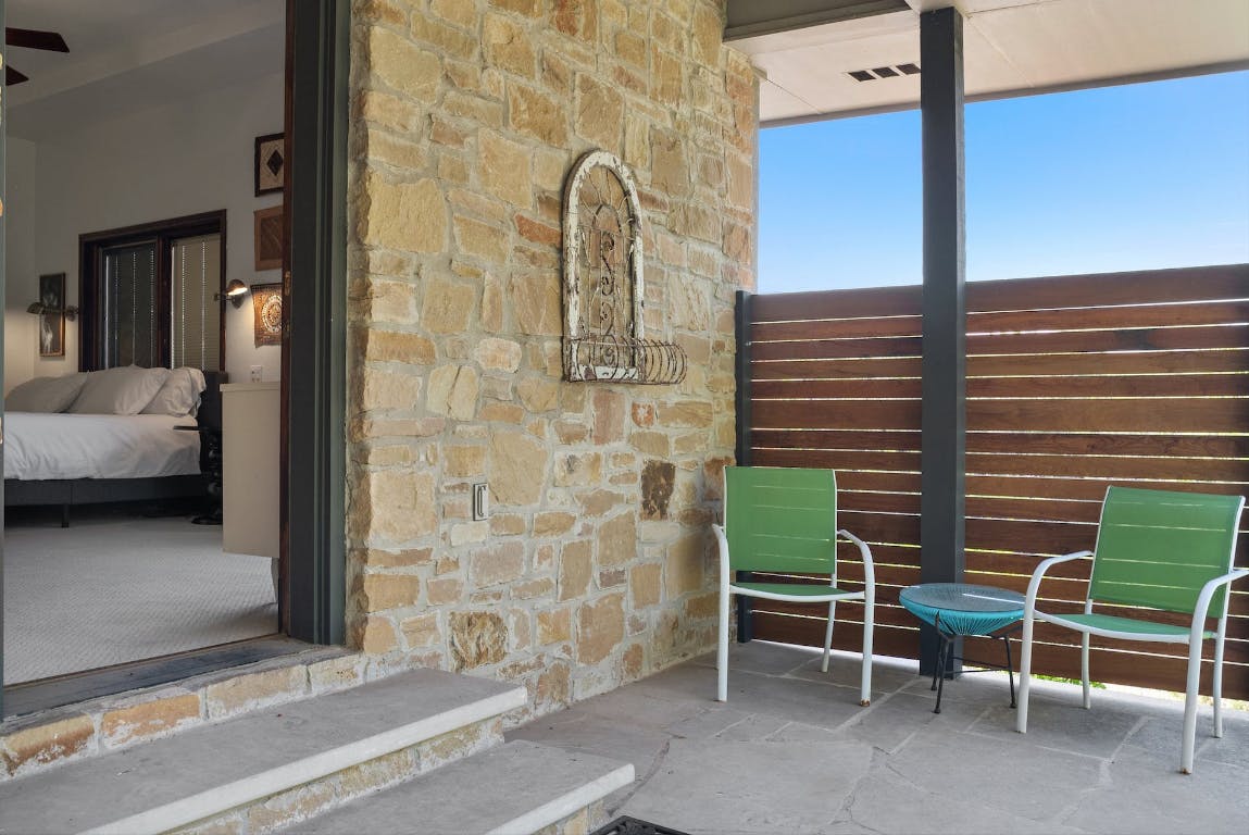 2001 Mestena Trail Austin, TX 78733 - Photo 37 of 40 a view of outdoor space with seating area