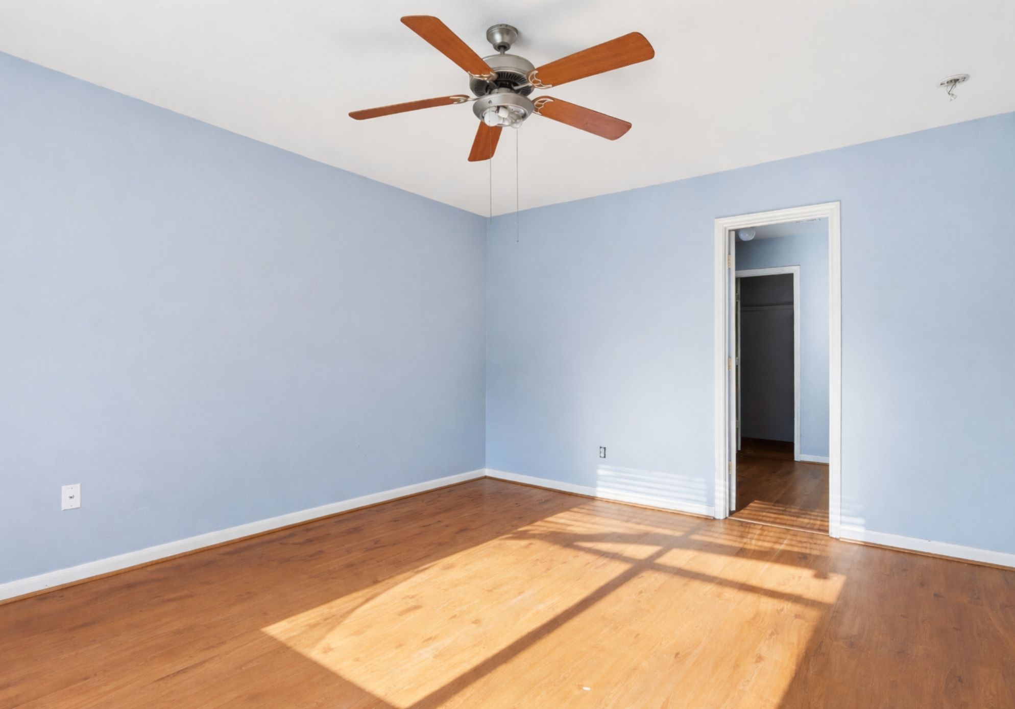 28807 Trinity River Drive Spring, TX 77386 - Photo 20 of 28 an empty room with a ceiling fan and carpet