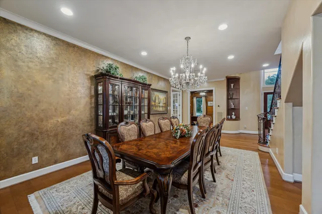 a kitchen with lots of counter top space