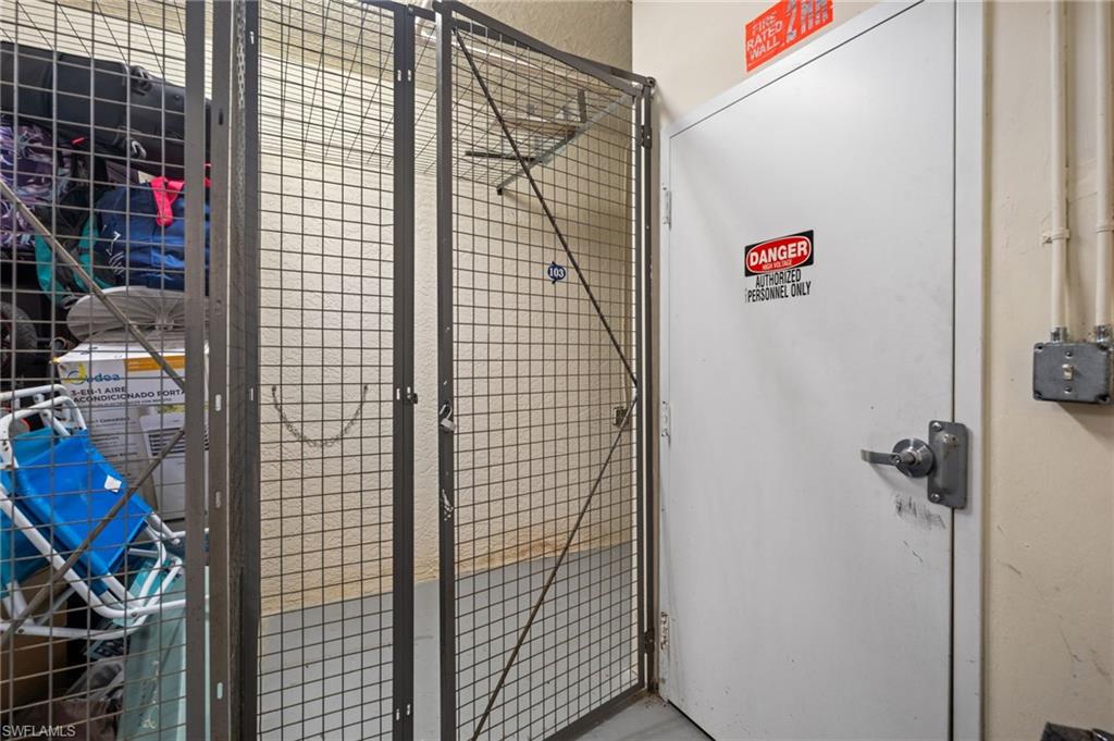 4520 Botanical Pl Circle, Unit 103 Naples, FL 34112 - Photo 15 of 19 Super sized storage