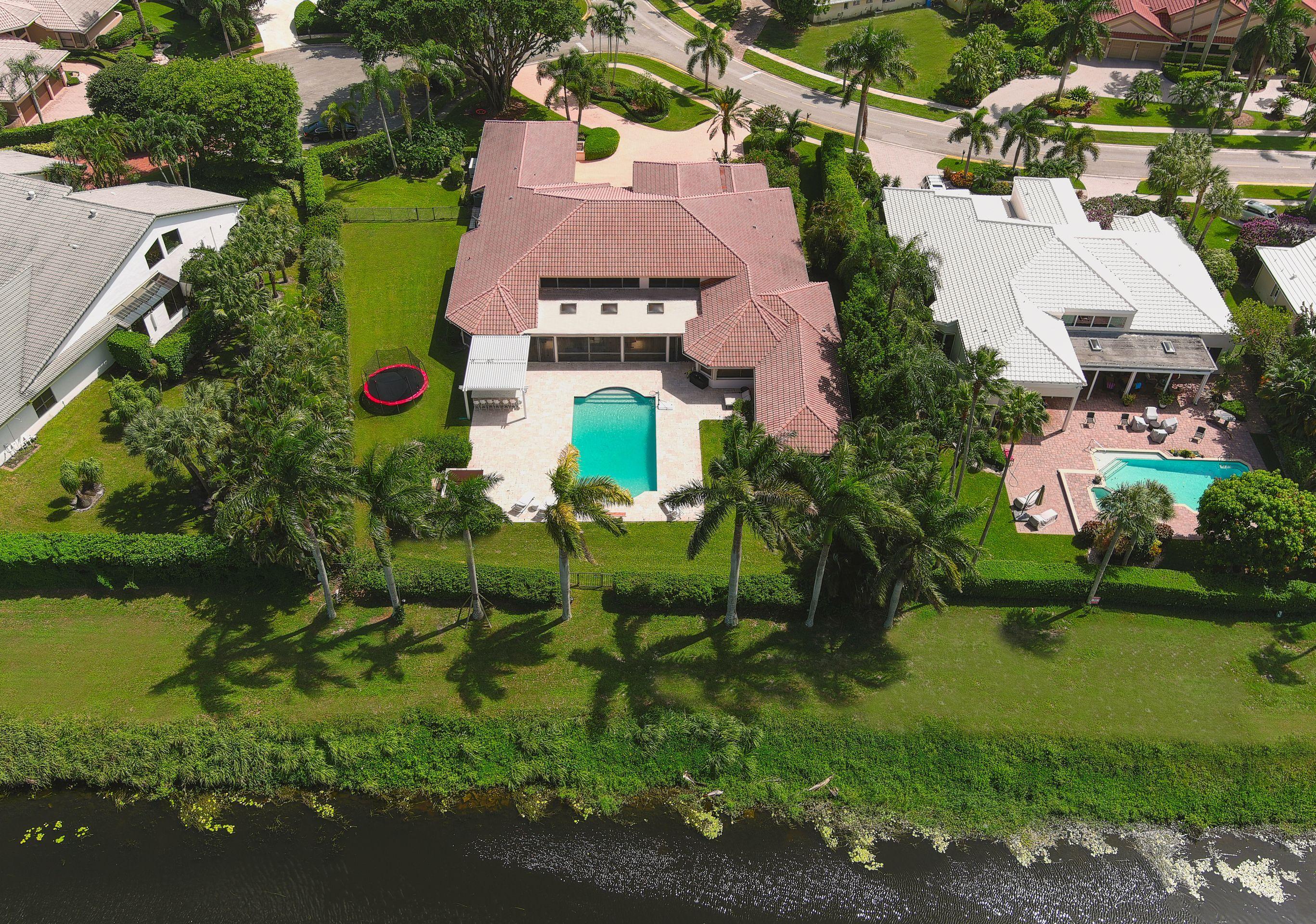 4348 Kasso Circle Boca Raton, FL 33487 - Photo 31 of 31 Aerial w/ Sea 15 Canal