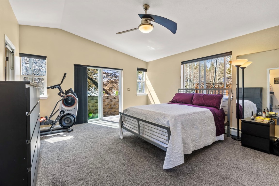 654 Alpine Road Dillon, CO 80435 - Photo 26 of 40 a bed room with a bed and a tv