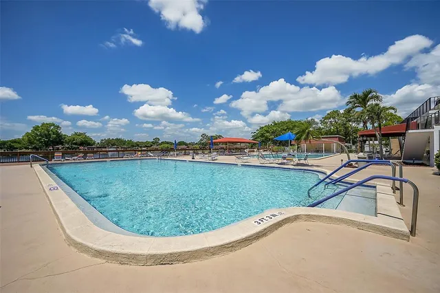 a view of a swimming pool