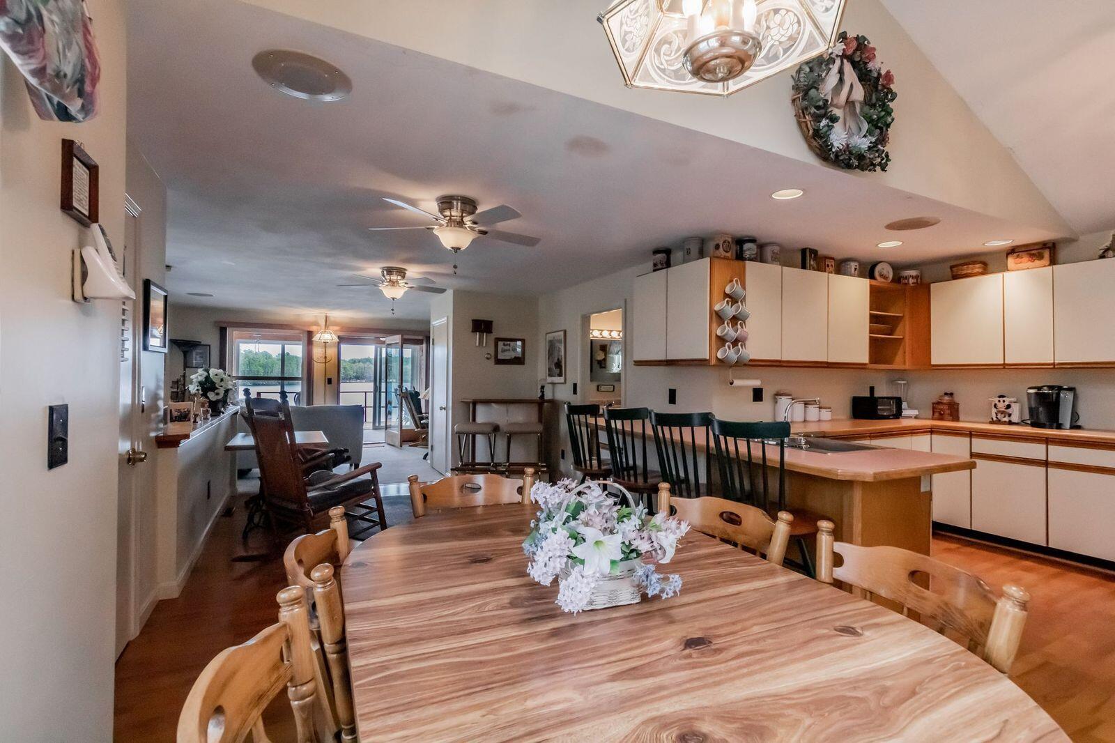 125 North Shore Road Shapleigh, ME 04076 - Photo 4 of 24 125 north dining room view