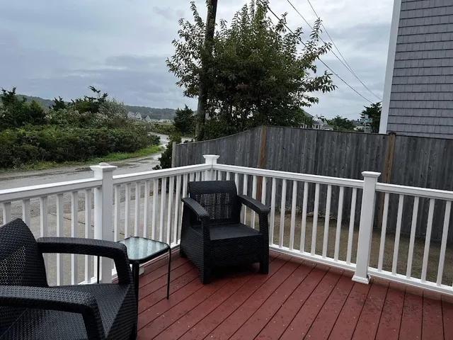 a view of lake with mountain view
