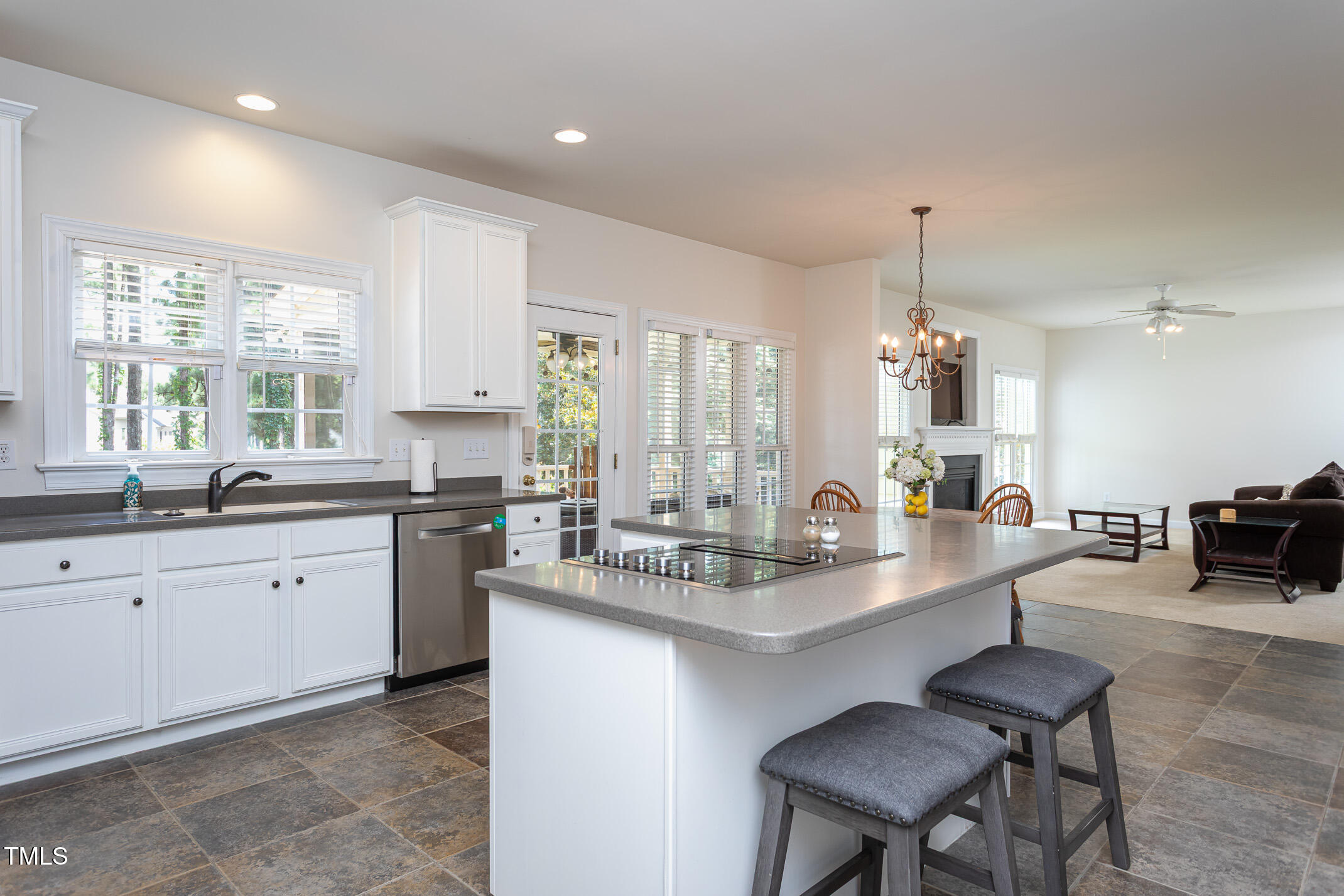 6121 Tiffield Way Wake Forest, NC 27587 - Photo 12 of 50 Kitchen Island w/ Cooktop