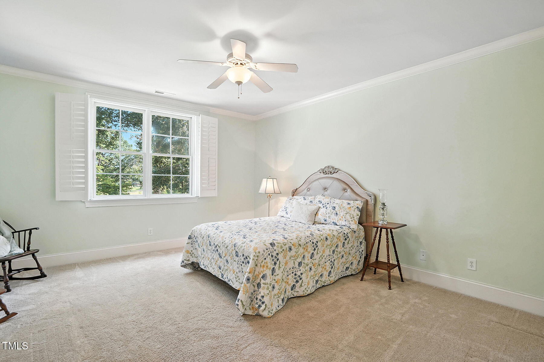 1605 Hunting Ridge Road Raleigh, NC 27615 - Photo 37 of 55 a bedroom with a bed and a window