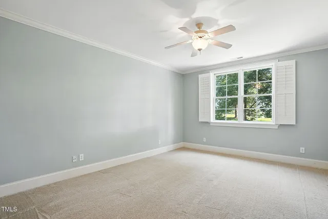 an aerial view of residential house with outdoor space