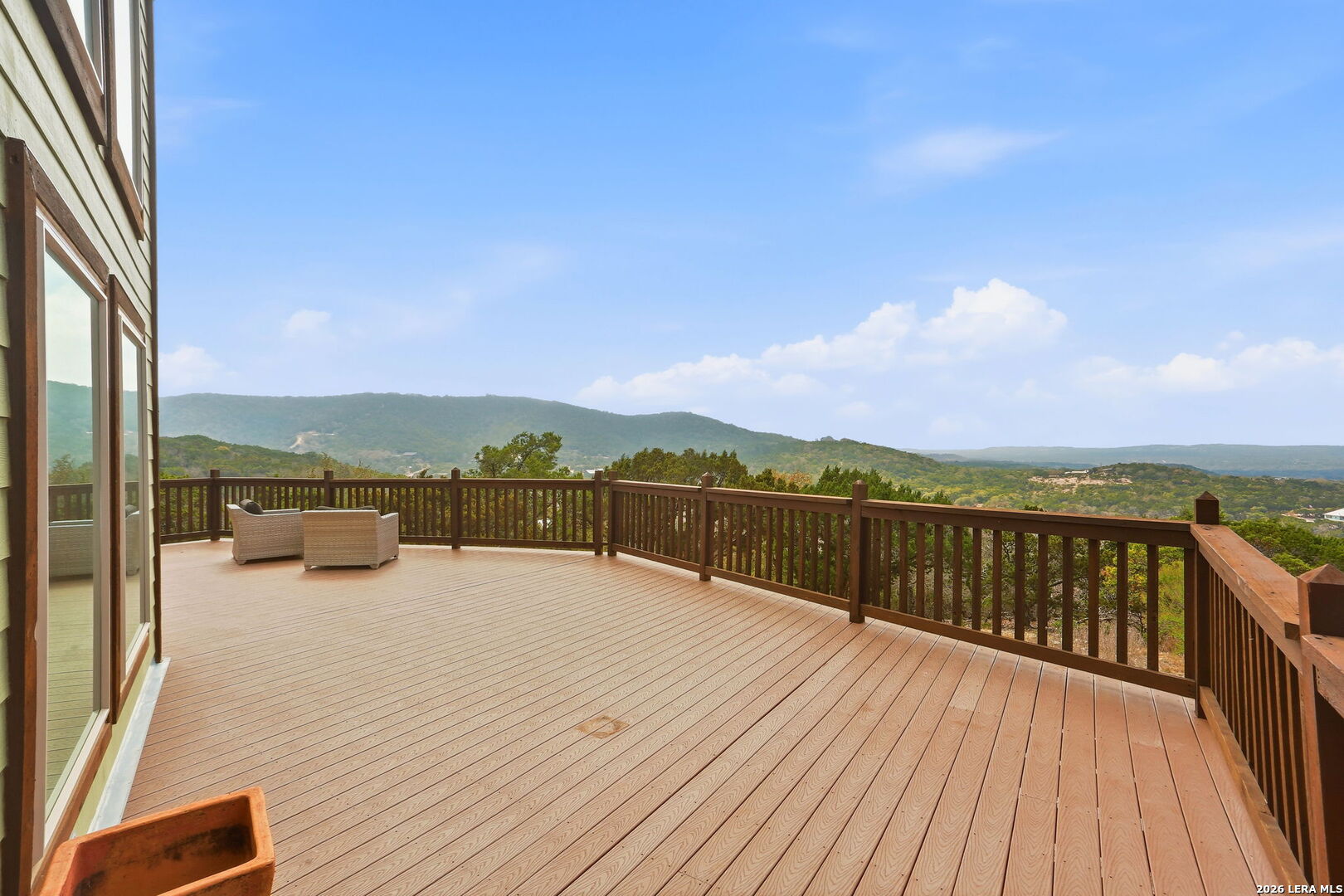 232 Doe Run Road Pipe Creek, TX 78063 - Photo 3 of 40 a view of a terrace with a couch