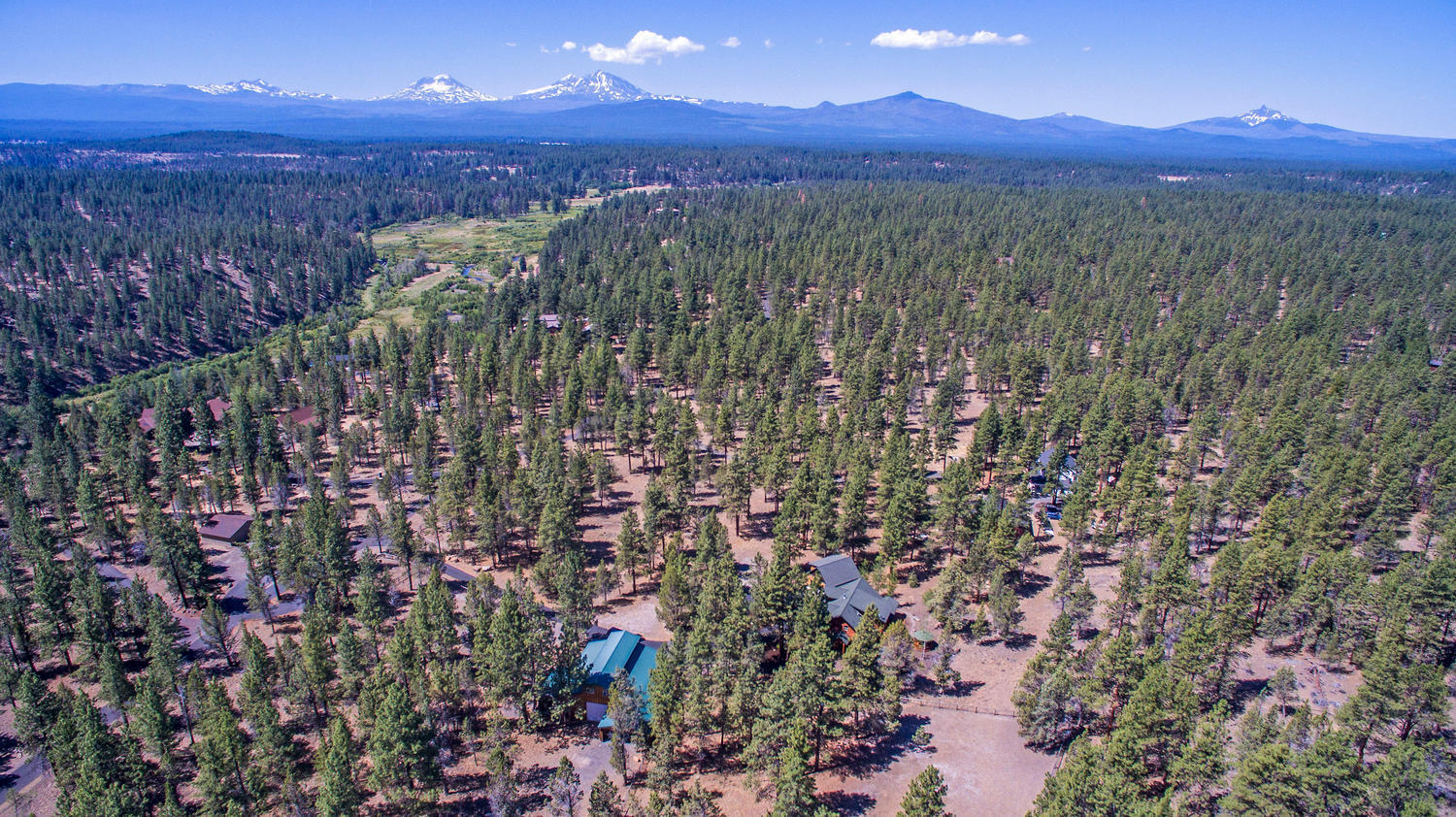 16700 Fair Mile Road Sisters, OR 97759 - Photo 4 of 60 2 parcels ? 3.86 Acres with Main House, Garage & RV Barn Plus 6.14 Acre Private Park with Mountain Views
