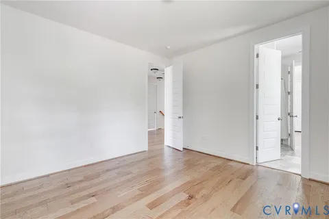 wooden floor in an empty room
