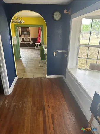 a utility room with a washer and dryer