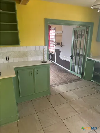 a view of an entryway door