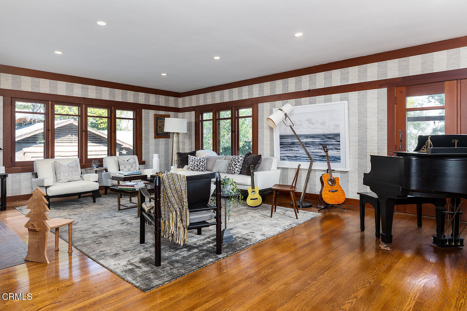 1344 Hillcrest Avenue Pasadena, CA 91106 - Photo 3 of 23 a living room with furniture and a large window