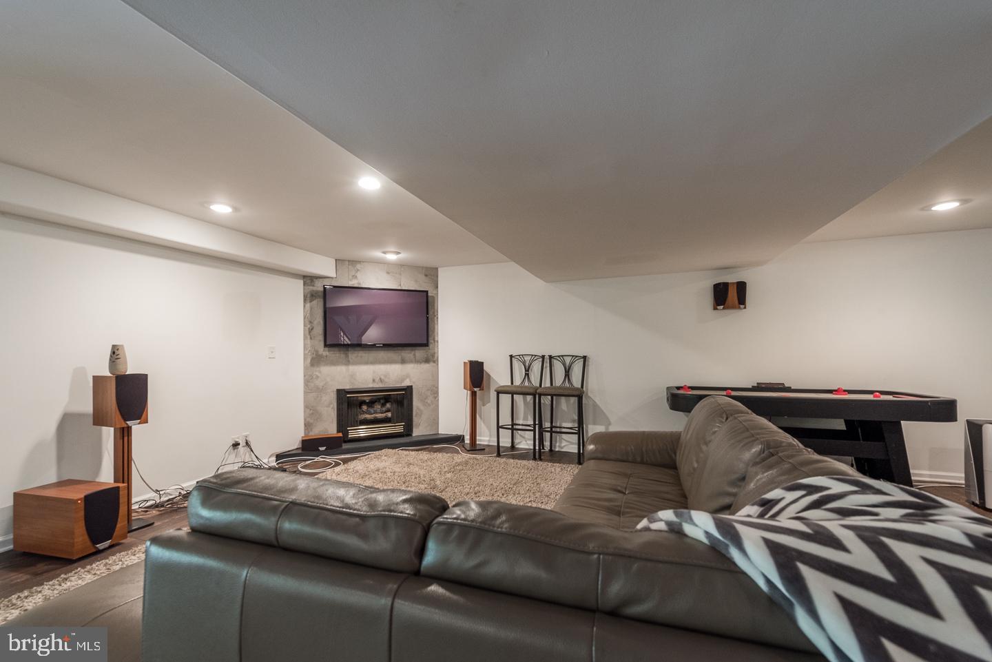 23 Ringfield Road Chadds Ford, PA 19317 - Photo 26 of 29 Lower Level with Fireplace and Full Bath