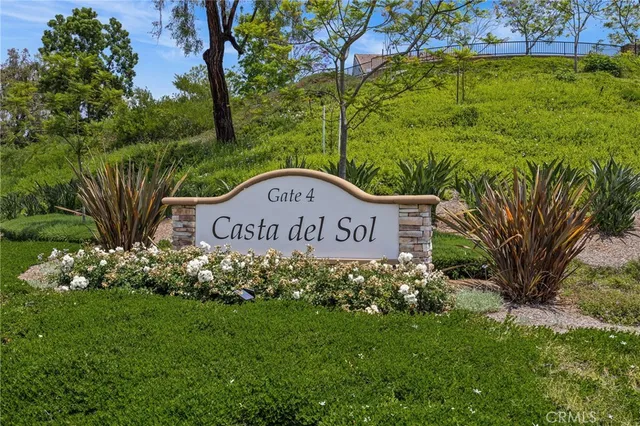 a sign on the side of the road